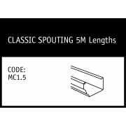 Marley Classic Spouting 5m - MC1.5